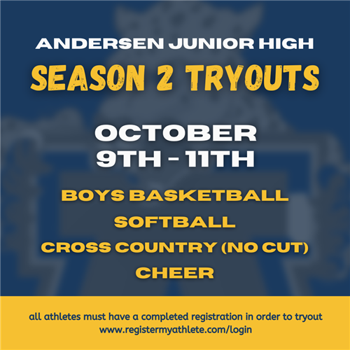 Season 2 Tryouts